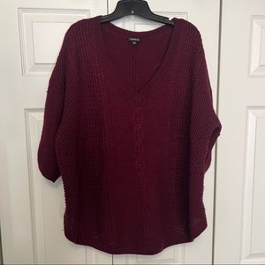 Torrid merlot sweater